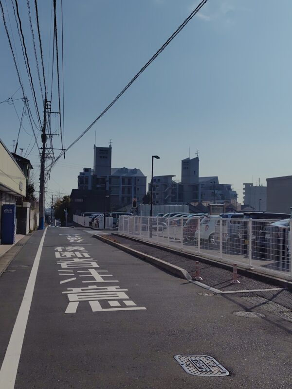 湯川（病院の裏）